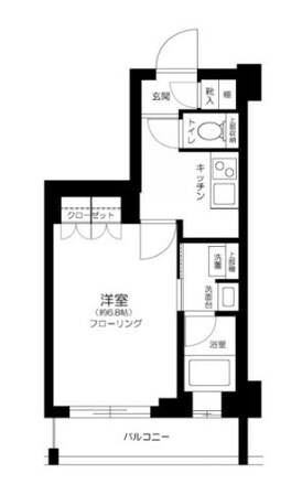 大塚駅 徒歩7分 4階の物件間取画像